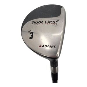 Adams Golf Tight Lies 2 Spin Control 15° 3 Wood Mens RH Graphite Shaft 44"